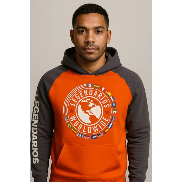 Blusa Moletom Paises com Capuz Legendários