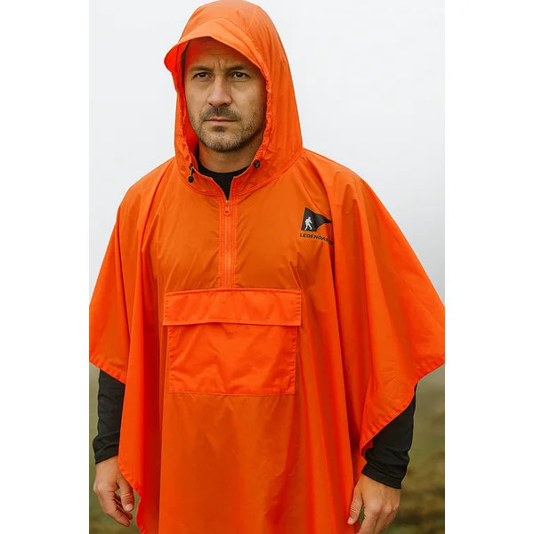 Poncho Legendários Laranja