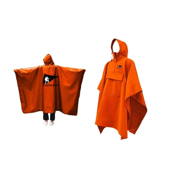 Poncho Legendários Laranja
