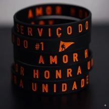 Pulseira Legendários - A Serviço Do #01 - Laranja