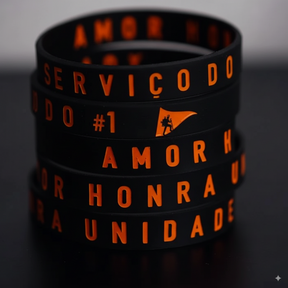 Pulseira Legendários - A Serviço Do #01 - Laranja