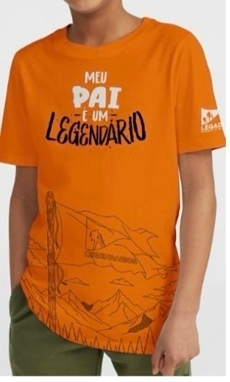 Camiseta Legado "Meu Pai é um Legendário" Montanhas
