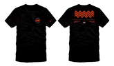 Camiseta Infantil Preta LGND Desfrute o Caminho Costas