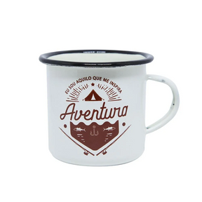 Caneca de Alumínio Esmaltada Legendários
