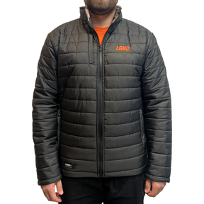 Jaqueta Puffer Legendários - Preto/Camuflado