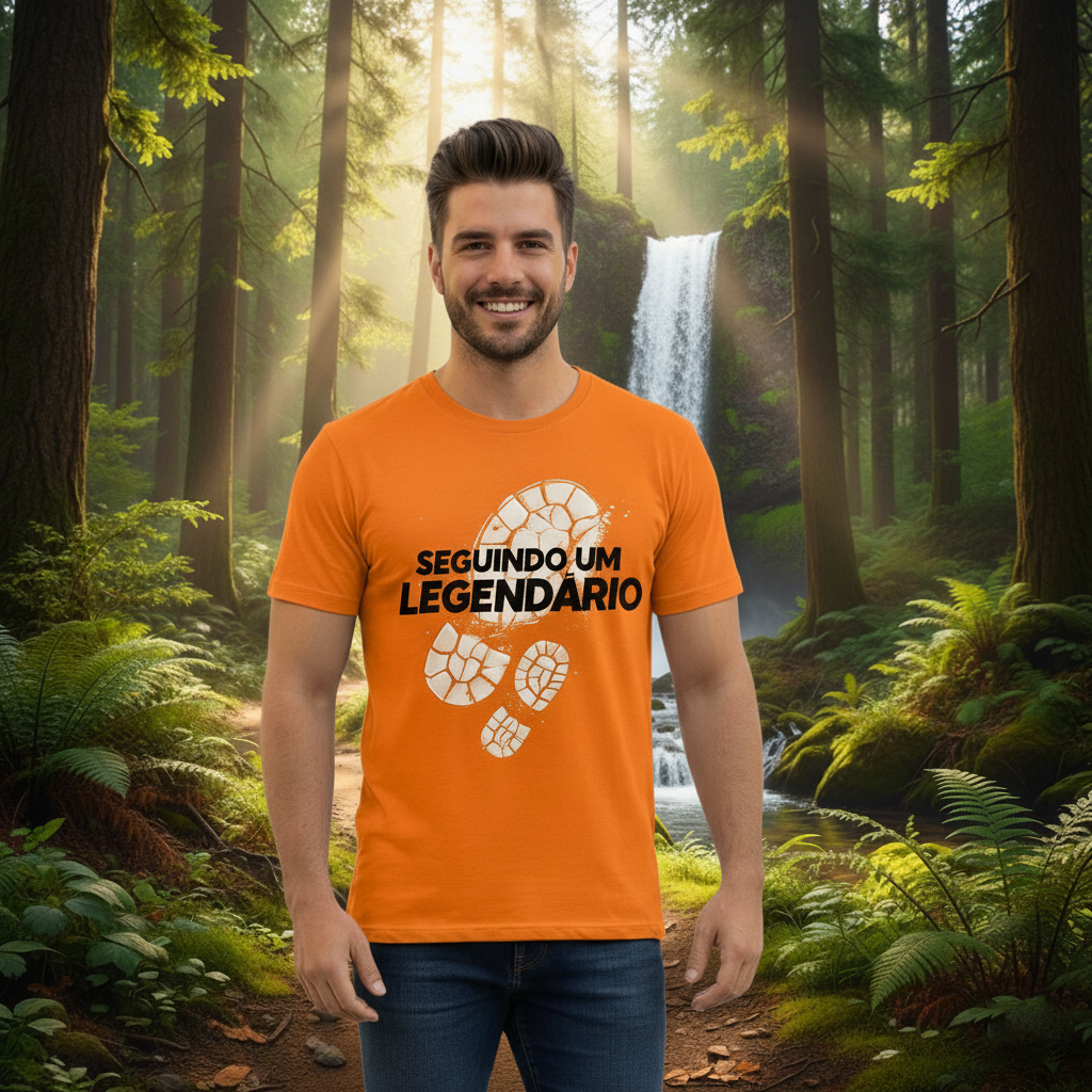 Camiseta Legado "Seguindo um Legendário"